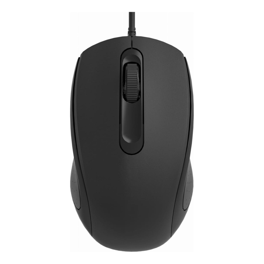 Rato com fios 1200 DPI USB-C preto