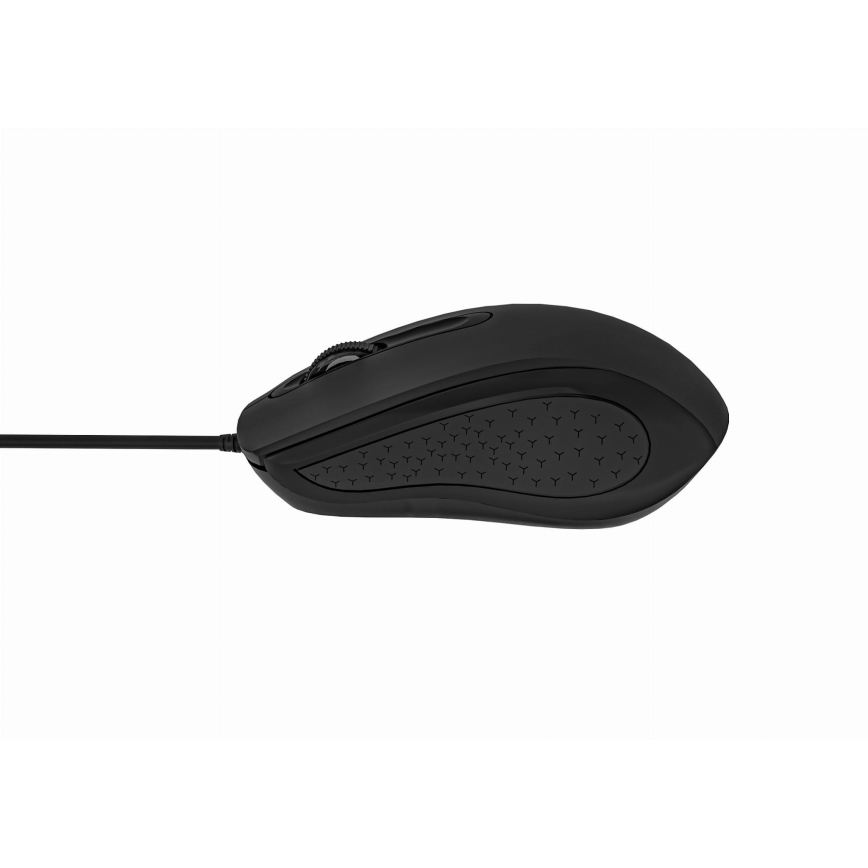 Rato com fios 1200 DPI USB-C preto
