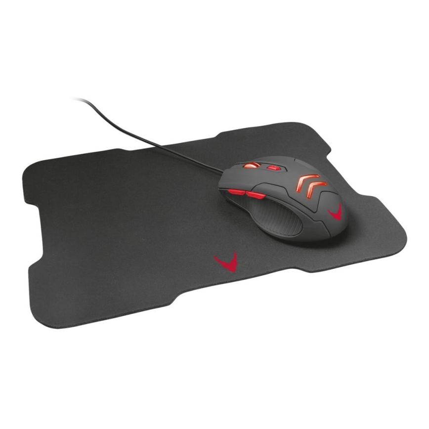 Rato de jogos LED com almofada VARR 800 - 3200 DPI