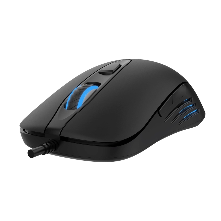 Rato de jogos LED com um bloco VARR 800/1200/2400/3200 DPI