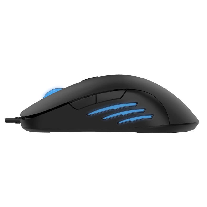 Rato de jogos LED com um bloco VARR 800/1200/2400/3200 DPI