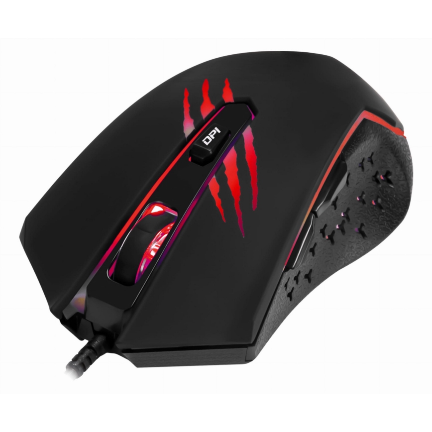 Rato de jogos LED RGB VARR 1200/1800/2400/3600 DPI