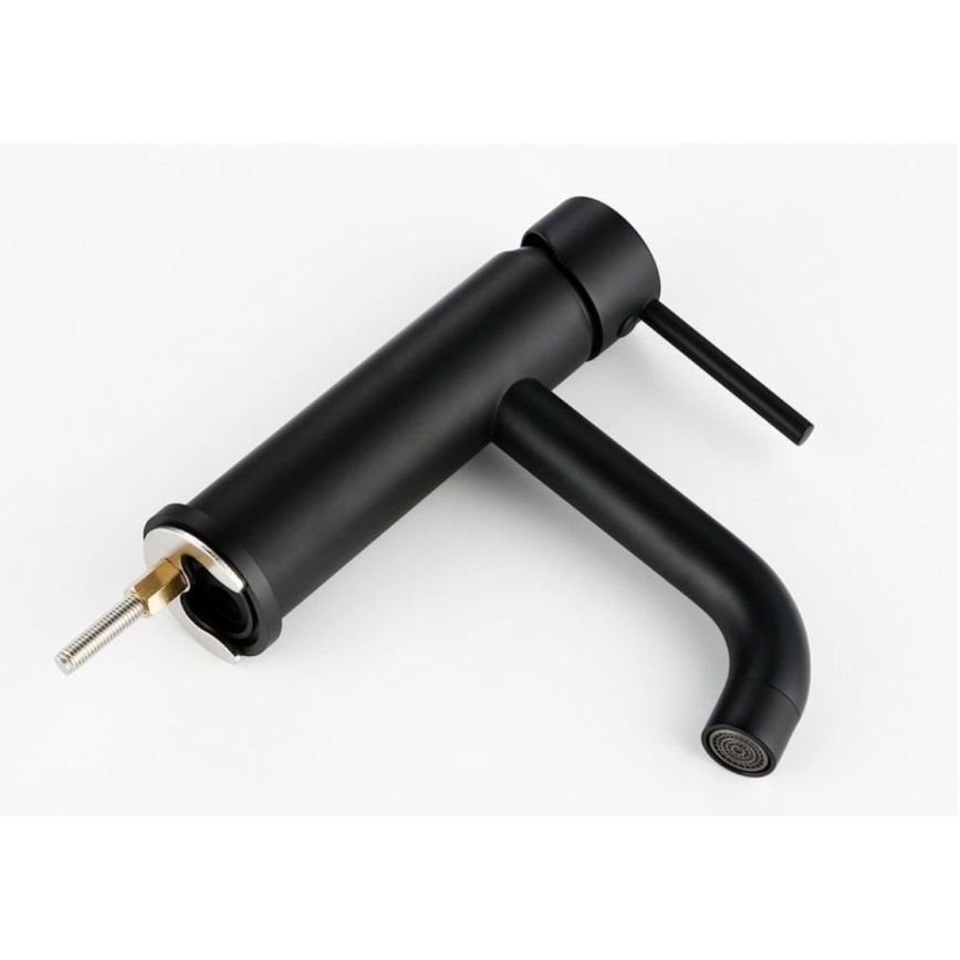 REA-B4102 - Torneira de lavatório LUNGO 16,5 cm preta