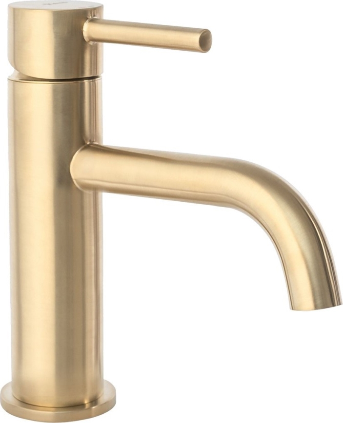 REA-B4527 - Misturadora para lavatório LUNGO 16,5 cm dourada escovada