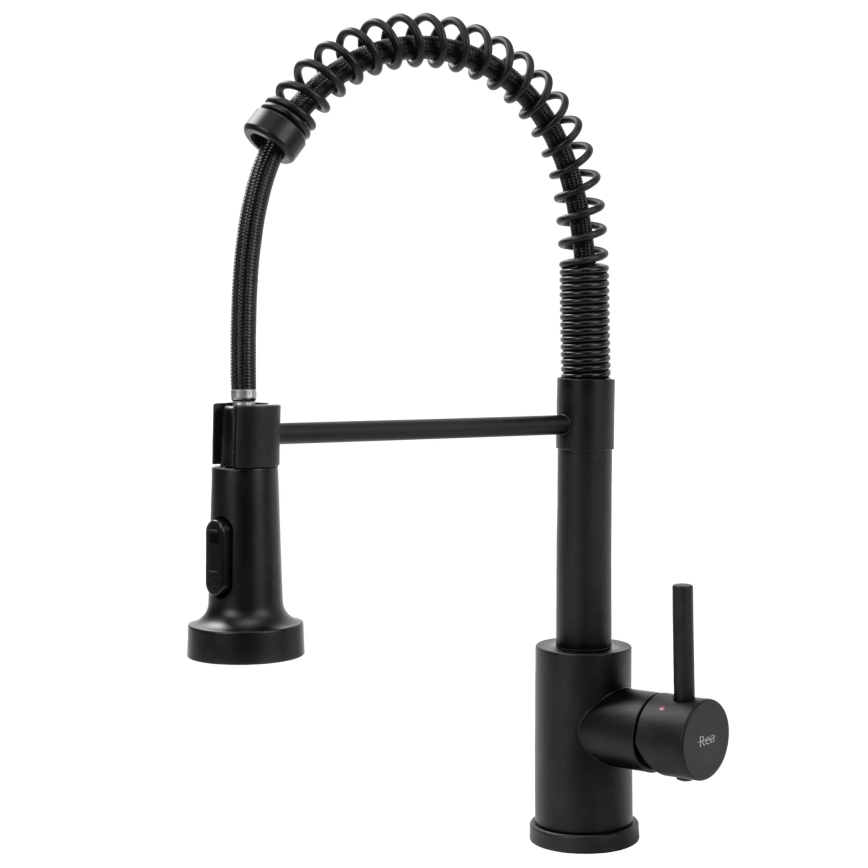 REA-B4820 - Torneira de cozinha COLIN com bico extraível, 42,5 cm, preta