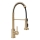REA-B4821 - Torneira para lava-loiças com esguicho extraível COLIN 42,5 cm dourada escovada