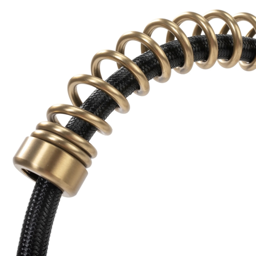 REA-B4821 - Torneira para lava-loiças com esguicho extraível COLIN 42,5 cm dourada escovada