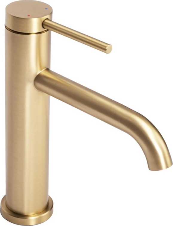 REA-B5323 - Torneira de lavatório CLIF 20,5 cm dourada escovada
