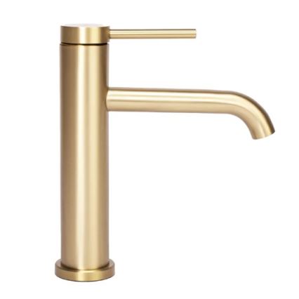 REA-B5323 - Torneira de lavatório CLIF 20,5 cm dourada escovada