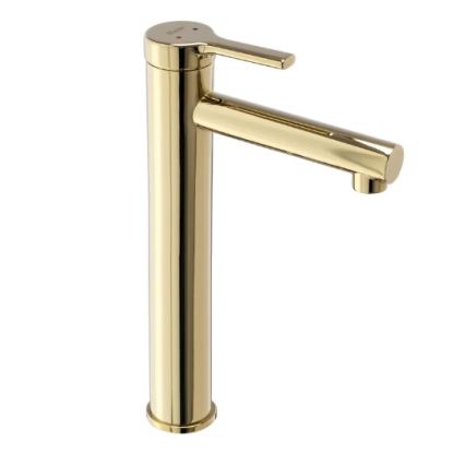 REA-B6215 - Torneira para lavatório PIXEL 27,5 cm dourada