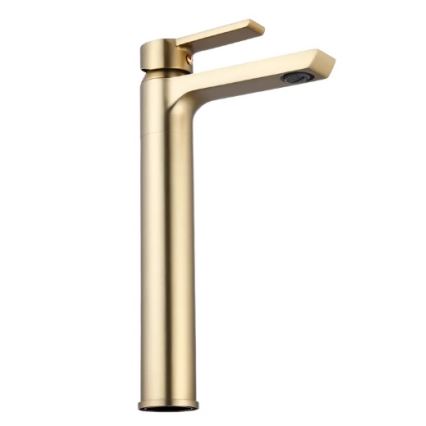 REA-B6412 - Misturadora de lavatório ARGUS 28,5 cm, dourada escovada