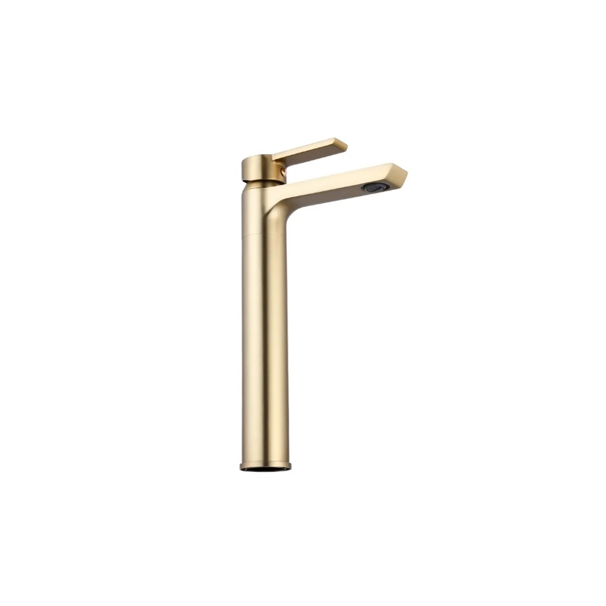 REA-B6412 - Misturadora de lavatório ARGUS 28,5 cm, dourada escovada