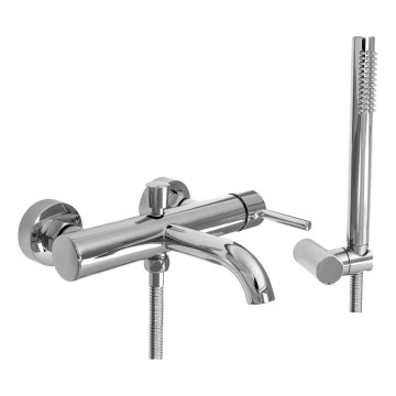 REA-B6641 - Conjunto para banheira LUNGO, cromo brilhante