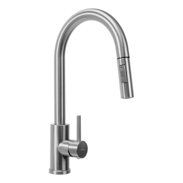 REA-B9146 - Torneira de cozinha com bica extraível FRESH 39,5 cm níquel