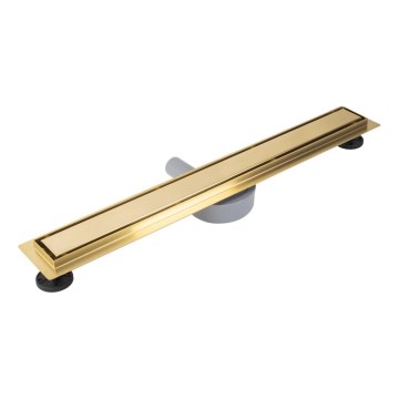 REA-G2704 - Ralo linear NEOX PRO 90 cm aço inoxidável/dourado escovado