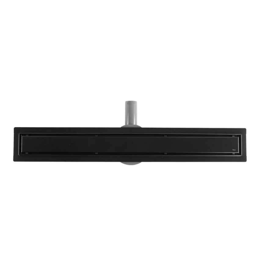 REA-G7802 - Canaleta de drenagem NEOX PRO 70 cm aço inoxidável/preto