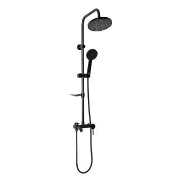 REA-P7005 - Conjunto de duche LUIS preto mate