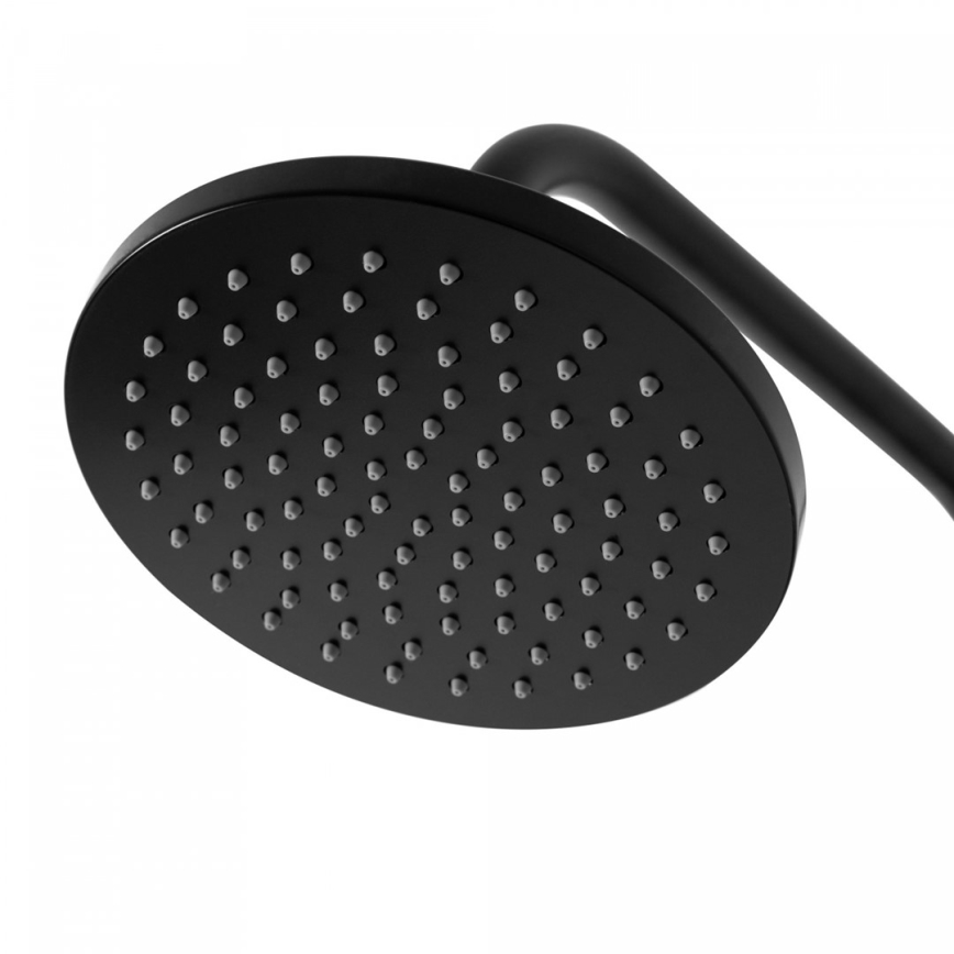 REA-P7005 - Conjunto de duche LUIS preto mate