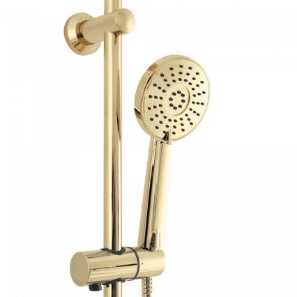 REA-P7006 - Conjunto de duche com misturador LUIS dourado
