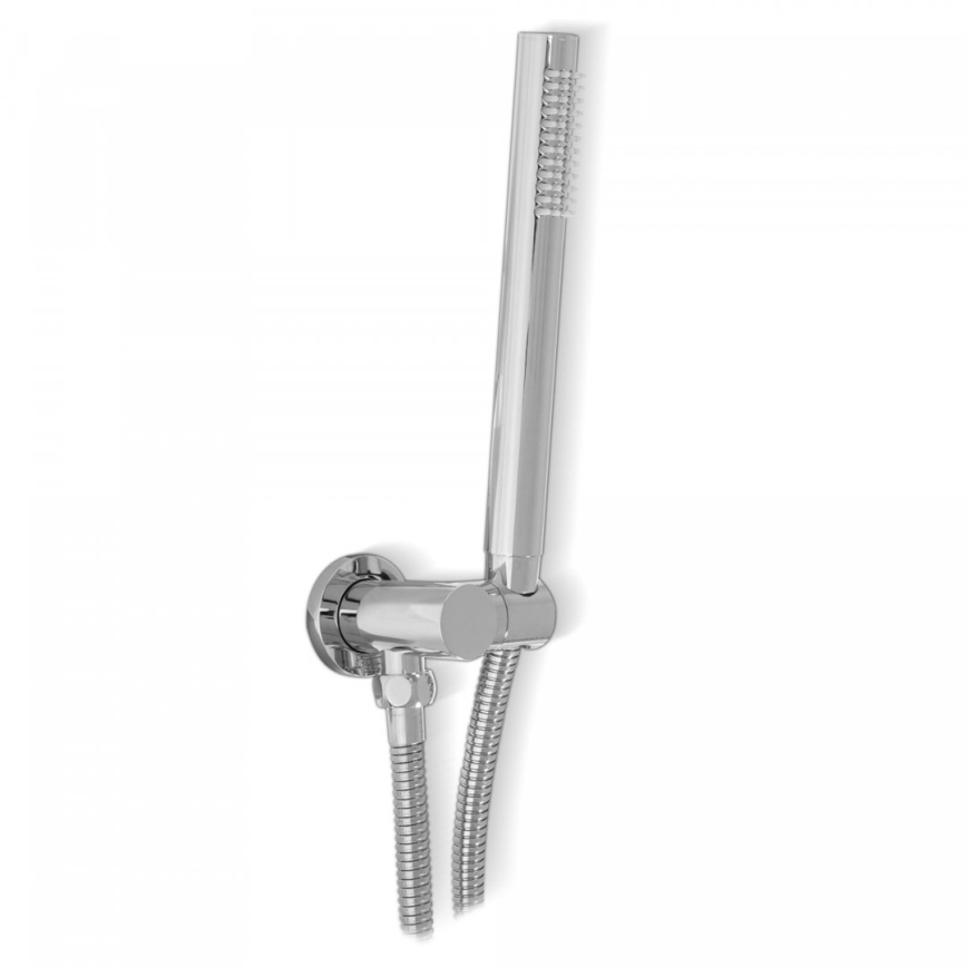 REA-P8007 - Conjunto de duche com misturador de encastrar LUNGO cromo brilhante