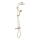 REA-P8413 - Conjunto de duche com misturador termostático BLISS dourado escovado