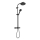 REA-P8804 - Conjunto de duche com misturador termostático BLISS preto mate