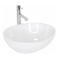 REA-U0133 - Lavatório de bancada SOFIA 34,5x41 cm cerâmica/branco brilhante