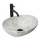 REA-U0165 - Lavatório de bancada SOFIA 34,5x41 cm cerâmica/pedra clara