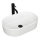 REA-U0600 - Lavatório de bancada ALMA 36x57 cm cerâmica/branco brilhante