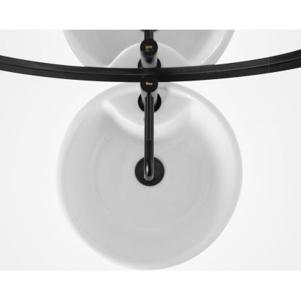 REA-U5635 - Lavatório independente BLANKA 85x40 cm cerâmica/branco brilhante