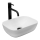 REA-U5667 - Lavatório para bancada BELINDA MINI 25x36 cm, cerâmica/branco brilhante