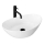 REA-U6801 - Lavatório de bancada KATE 33,5x55,5 cm cerâmica/branco brilhante