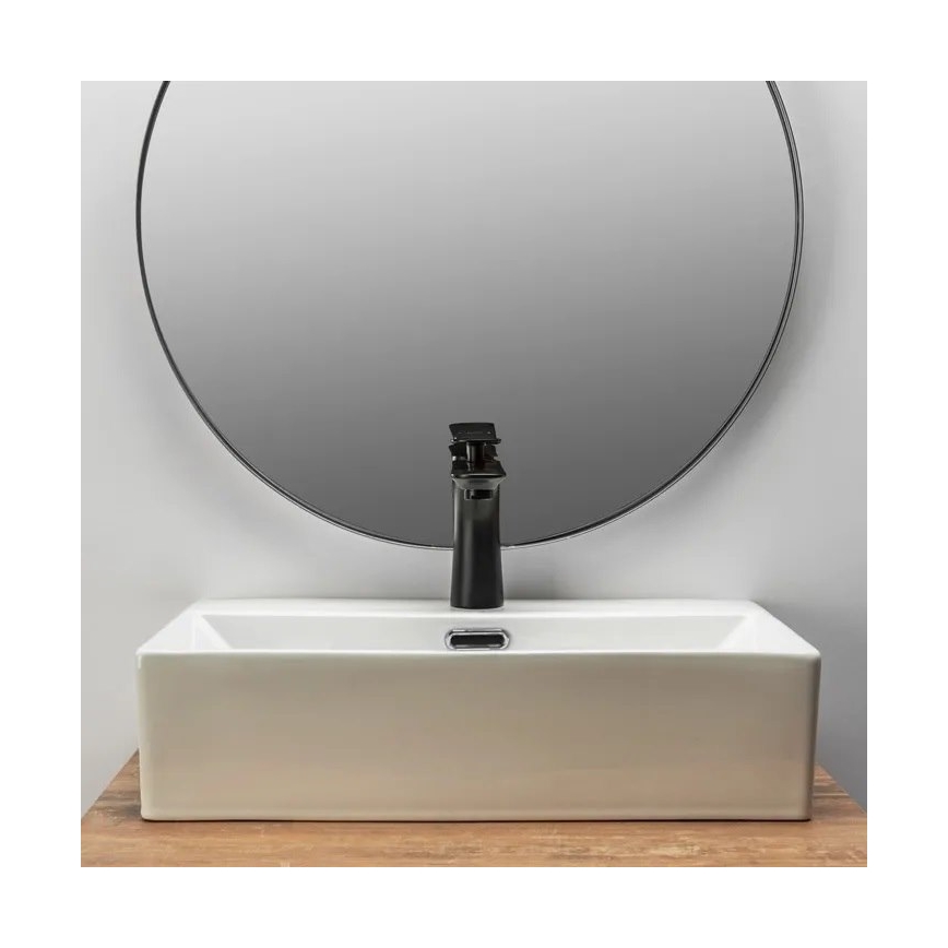 REA-U8701 - Cuba de apoio BONITA 36x51 cm cerâmica/branco brilhante
