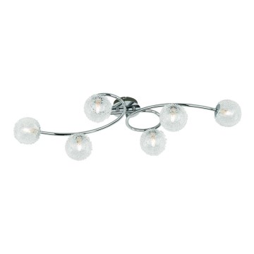 Reality - Candelabro integrado WIRE 6xG9/28W/230V