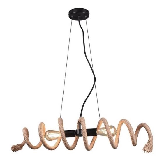Reality - Candelabro suspenso ARI 2xE27/10W/230V