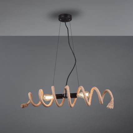 Reality - Candelabro suspenso ARI 2xE27/10W/230V