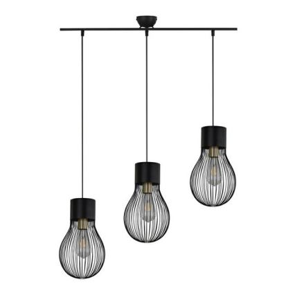 Reality - Candelabro suspenso DAVE 3xE27/40W/230V