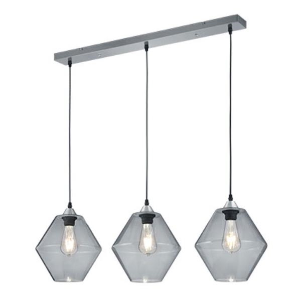 Reality - Candelabro suspenso TRENTO 3xE27/40W/230V