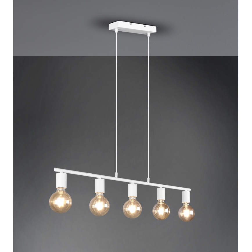 Reality - Candelabro suspenso VANNES 5xE27/40W/230V