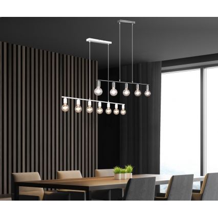 Reality - Candelabro suspenso VANNES 7xE27/40W/230V