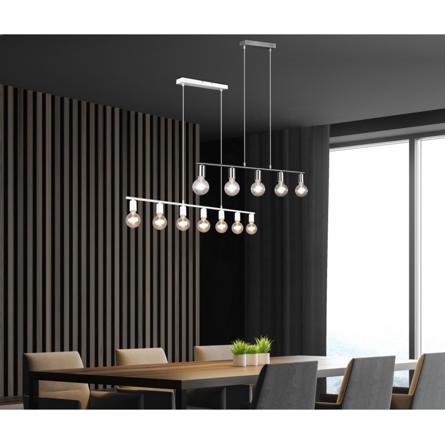 Reality - Candelabro suspenso VANNES 7xE27/40W/230V