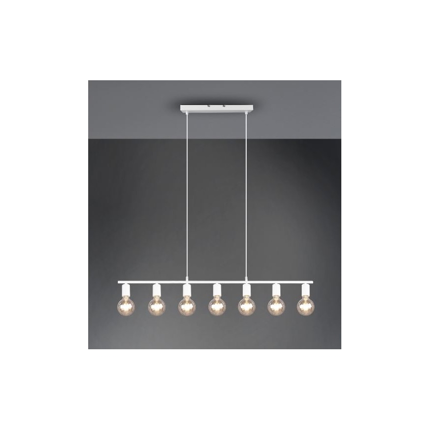 Reality - Candelabro suspenso VANNES 7xE27/40W/230V