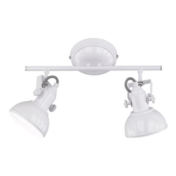 Reality - Foco GINA 2xE14/40W/230V branco