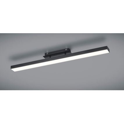 Reality - Iluminação de teto LED com regulação AGANO LED/18W/230V preta