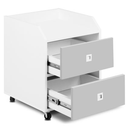 Recipiente de arrumação para criança MIRUM 54,2x42,4 cm branco/cinzento