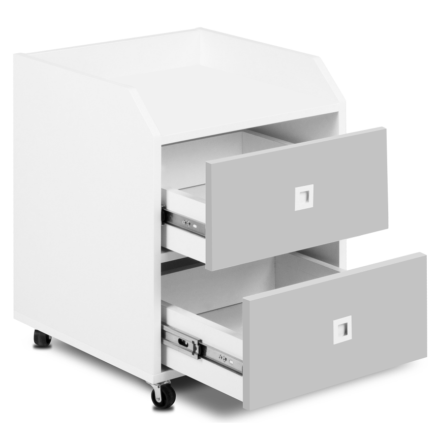 Recipiente de arrumação para criança MIRUM 54,2x42,4 cm branco/cinzento
