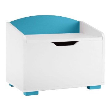 Recipiente de arrumação para criança PABIS 50x60 cm branco/azul
