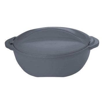 Recipiente isolado para alimentos TORO 2 l cinzento