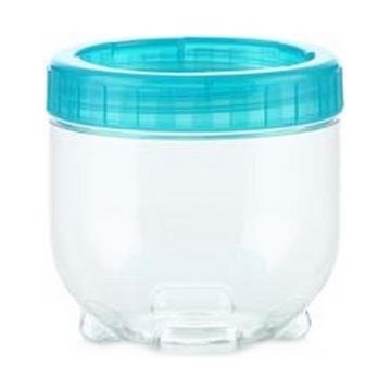 Recipiente para alimentos INTERLOCK 0,5 l turquesa/transparente