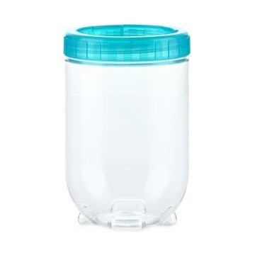 Recipiente para alimentos INTERLOCK 0,7 l turquesa/transparente